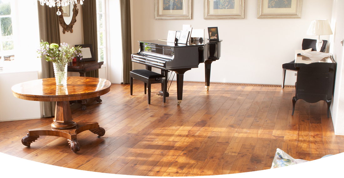 installation and finishing of hardwood and parquet floors